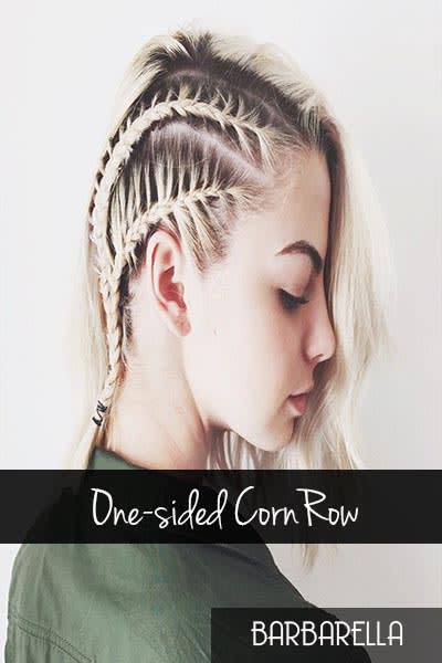 cornrow festival hair