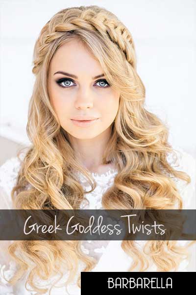 greek goddess twists